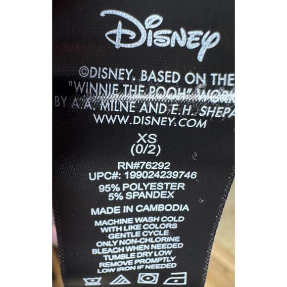 Disney Winnie the Pooh Really Like Snacks Long Sleeve Pajama Top Womens XS (0-2) - Picture 3 of 5